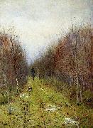 Isaac Levitan Autumn Landscape oil